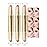 evpct 3Pcs 2In1 Blush Contour Multiuse Makeup Sticks Set, Pink Rose Berry Tan & Nude Brown Creamy Butter Blush Bronzer Contour Multiuse Stick for Cheeks Lips Eyes Faces, Ultra-Creamy Radiant Finish