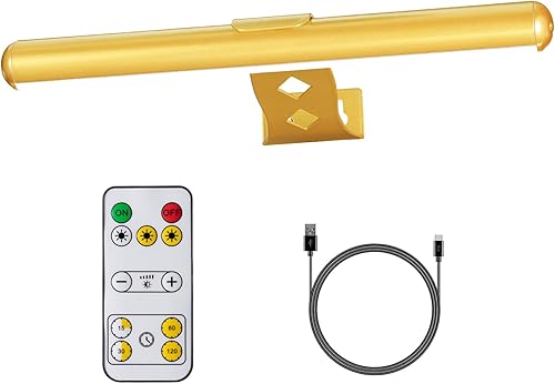 Luces de imagen inalámbricas con control remoto, pantalla de luz de pintura recargable de metal completo, lámpara de batería LED con 3 modos de