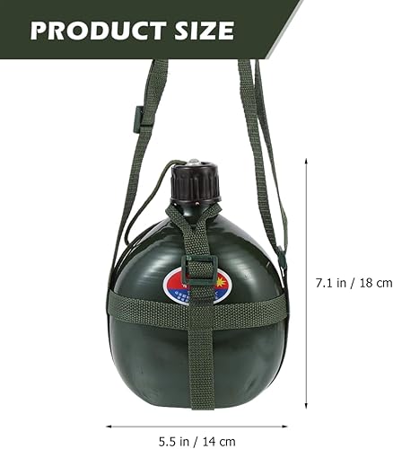 Miniatura 2 de Botella de agua resistente al desgaste para acampar al aire libre, diseño de boca ancha para supervivencia y actividades al aire libre, botella de