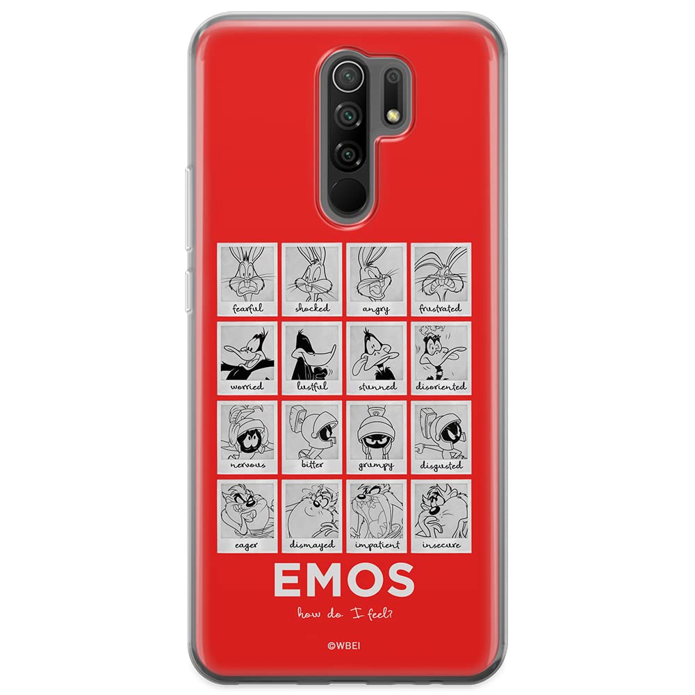 ERT GROUP mobile phone case for Xiaomi REDMI 9 original and officially Licensed Looney Tunes pattern 008 optimally adapted to the shape of the mobile phone