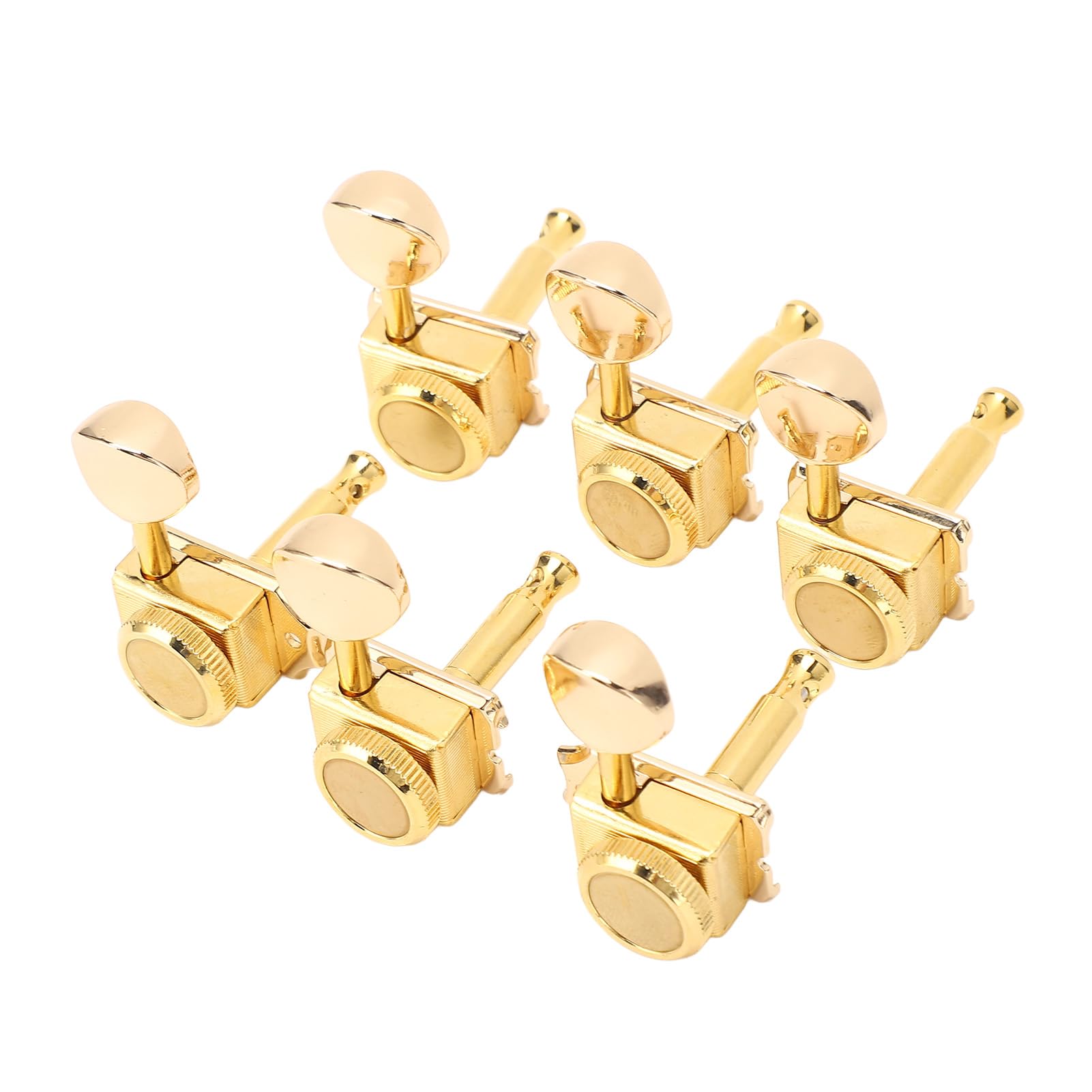 Tunery blokujące gitarę vintage metalowe wytrzymałe maszyna wewnętrzna głowicy przekładni Tuner do elektrycznych gitar akustycznych LP SG TL Style 6pcs