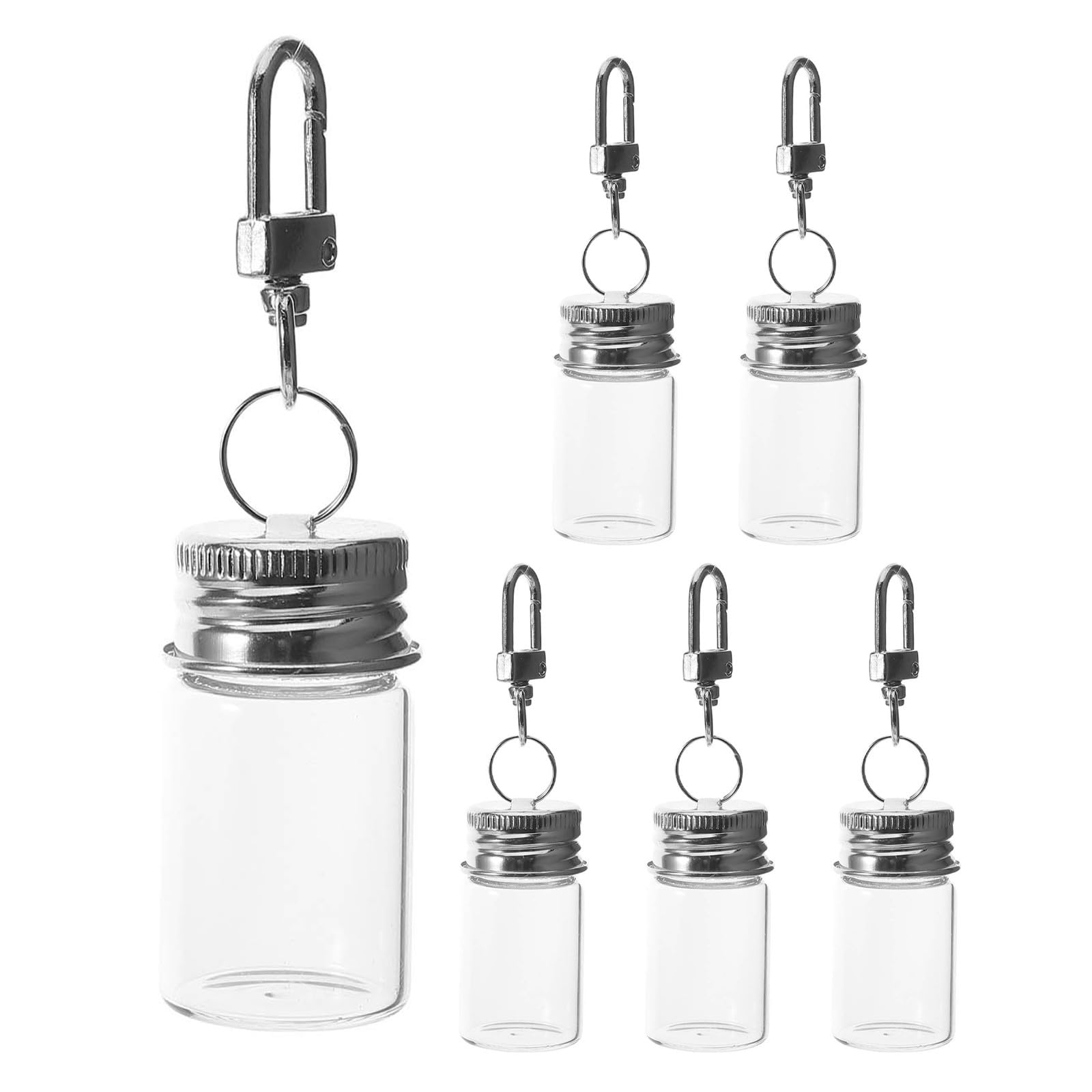 Amazon.co.jp: Ipetboom 小瓶 ストラップ付 7ml 6個セット ミニ