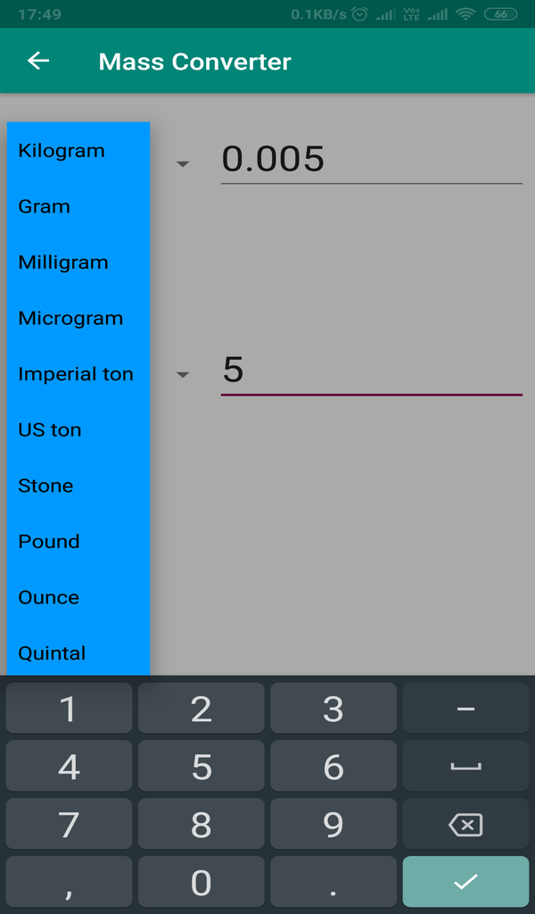Unit Converter - App on Amazon Appstore