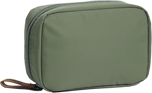 Bolsa de maquillaje bolsa de cosméticos de viaje, bolsa de aseo organizadora, bolsa de accesorios de viaje, Verde claro, Todos