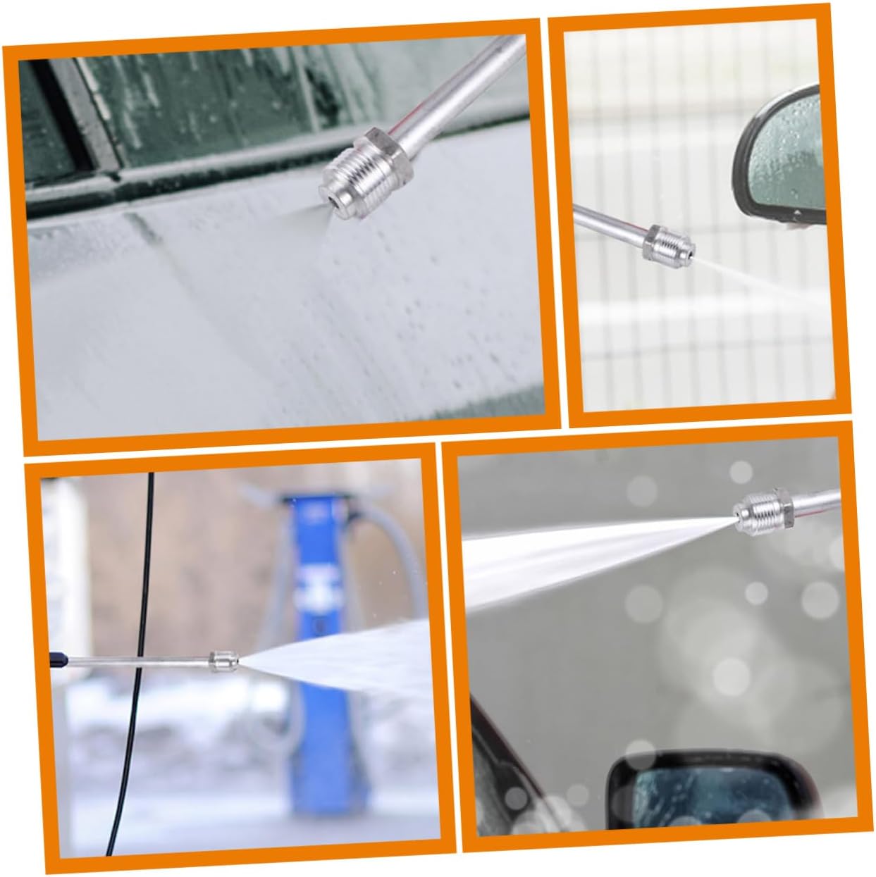 3pcs Airless Paint Sprayer Extension Rods Adjustable Spray Paint Wand Compatible for