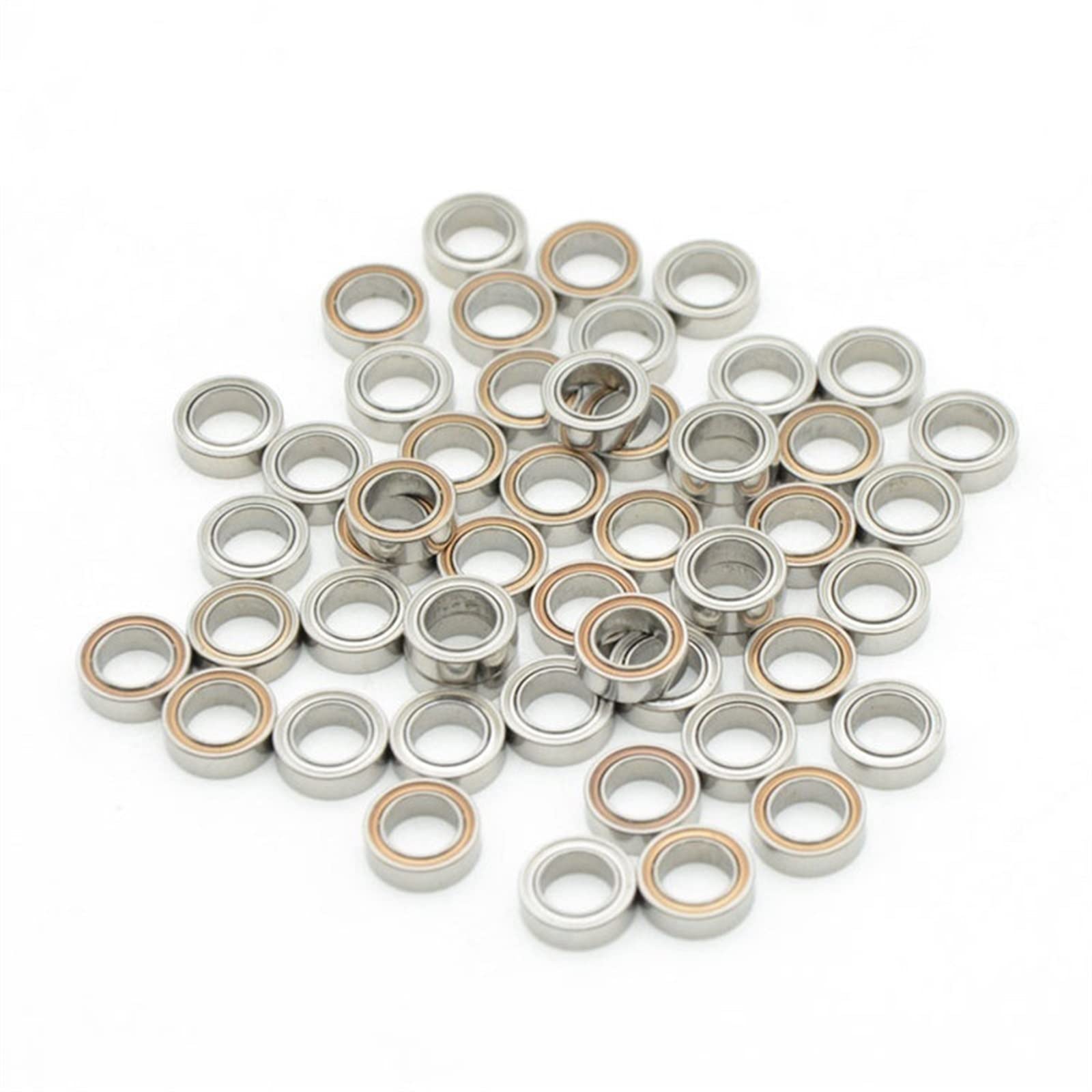 Rodamientos de Bolas Blindados de Metal, 10 unids/Lote, Serie MR MR52ZZ MR63ZZ MR85ZZ MR95ZZ MR128ZZ (Size : Mr149zz 9x14x4.5mm)
