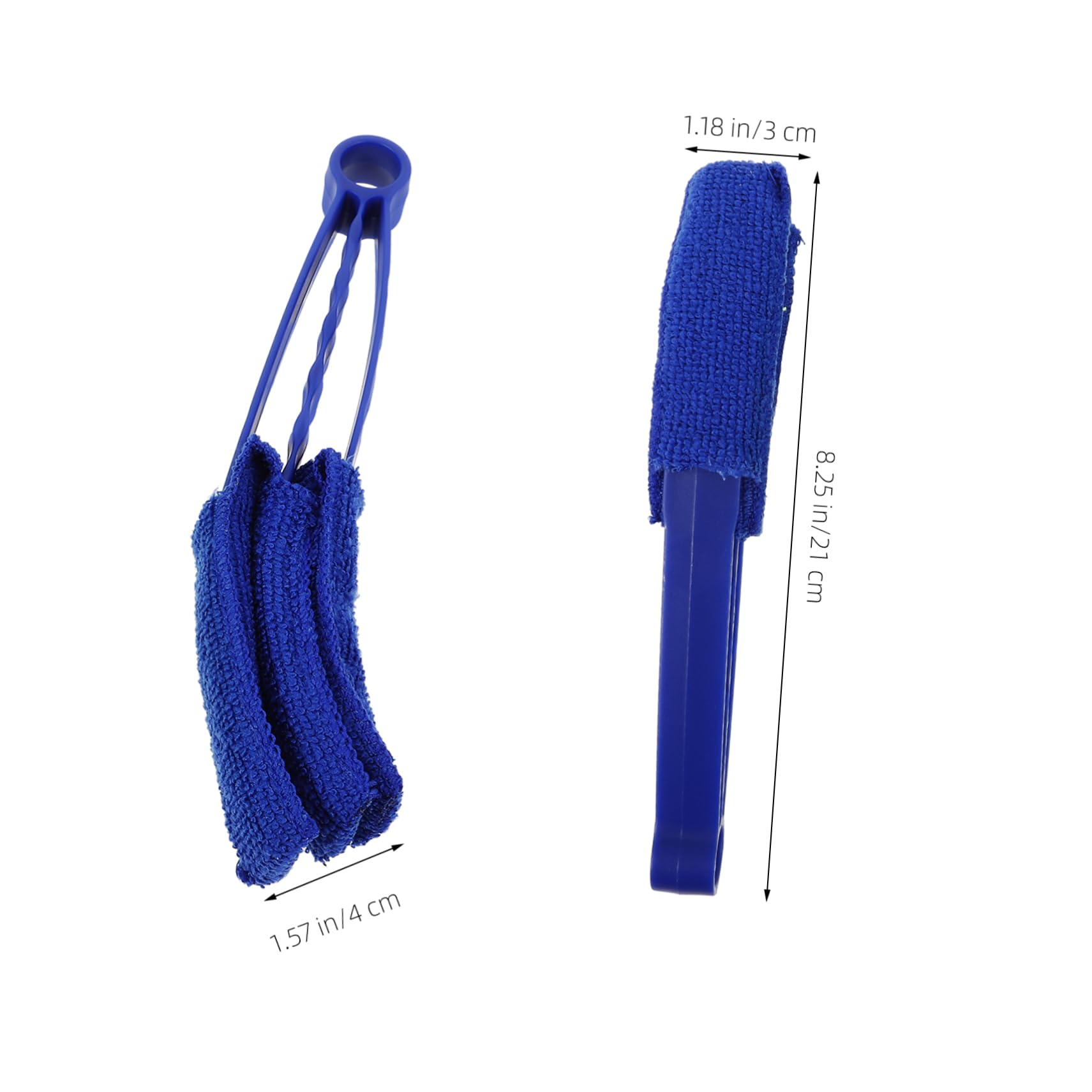 jojofuny Cepillo de Limpieza para persianas Herramientas para Limpiar persianas Limpiador de Cortinas Limpiador de Aire Acondicionado Plumero para persianas de Vinilo Plumero Ciego