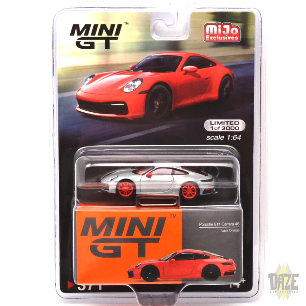 Amazon | MINI GT MiJo 限定 ポルシェ 911 カレラ 4S(ラヴァオレンジ