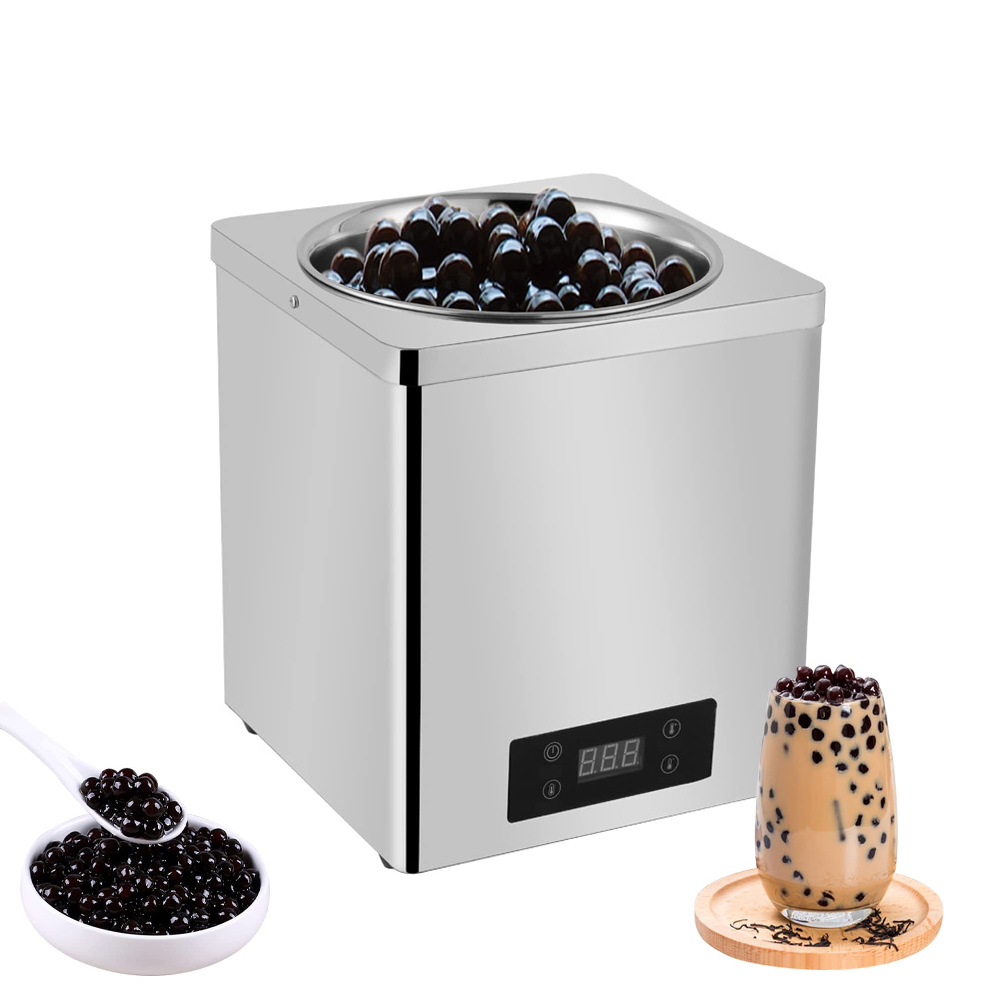 Amazon.co.jp: 業務用フードウォーマー、600W電気スープウォーマー保温