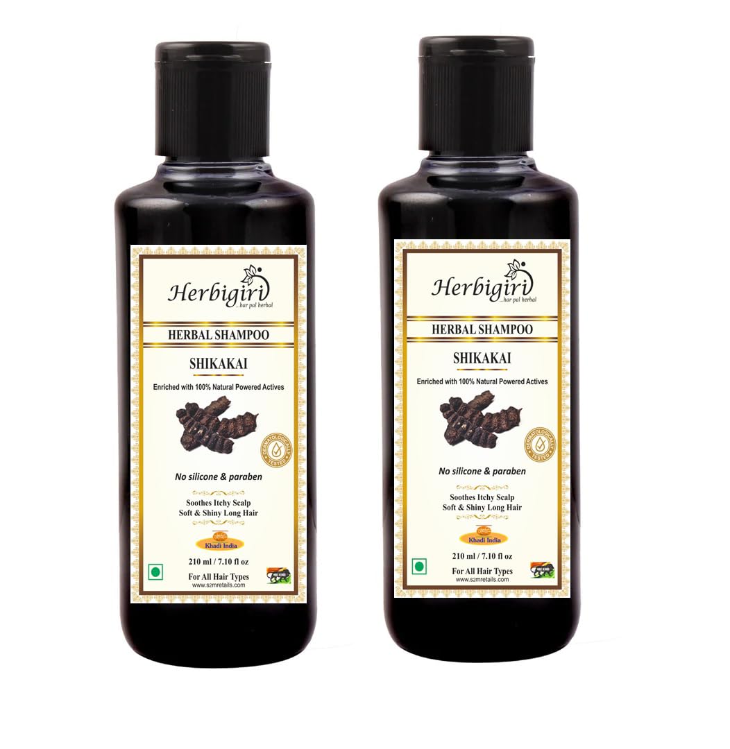 Herbigiri Herbal Combo Shampoo : Neem & Aloevera, Shikakai & Honey (420 ml) (420 ml) - Review, Price and Buying Guide
