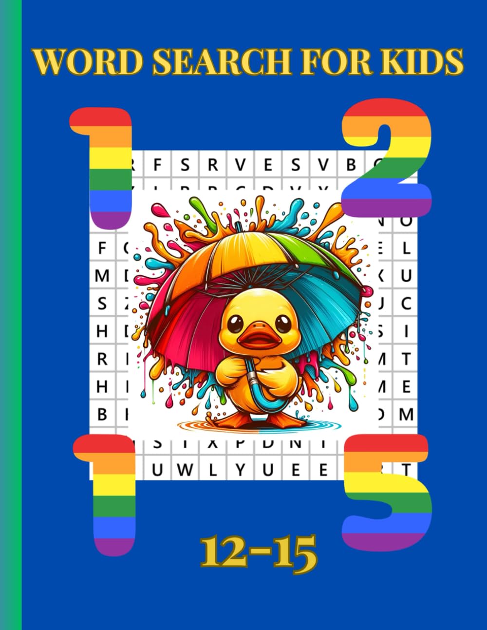 Word search for kids 12-15: fantastic word find book with 1680 words to find in 70 puzzles