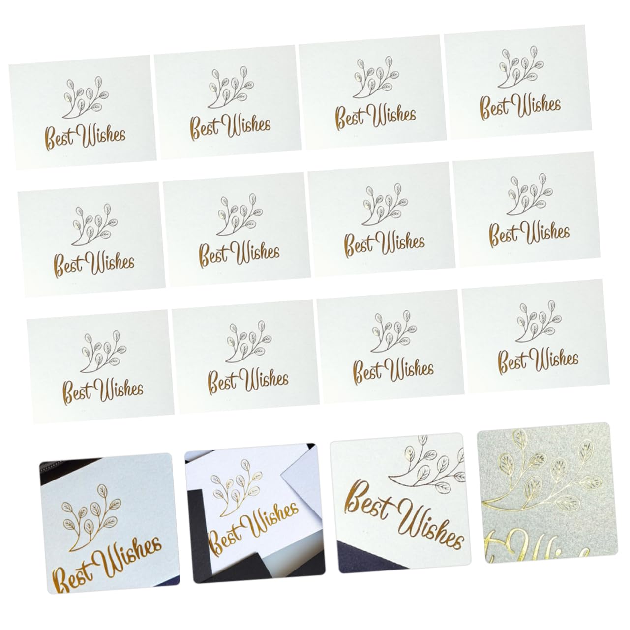 STOBOK 3sätze Hochwertige Glückwunschkarten Mit Glänzenden Blumenmotiven Dekorationskarten Für Hochzeiten Geburtstage Und Feiertage Zum Dankeschön Für Persönliche Botschaften