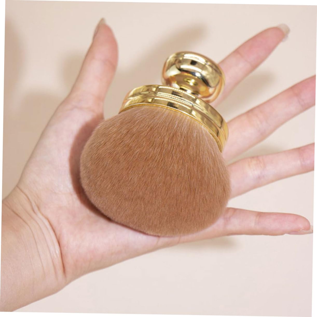 Beavorty 4 Stück Flauschiger und weicher Make-up-Pinsel pro brush kosmetikpinsel Rougepinsel flauschiger Make-up-Pinsel Puderpinsel für unterwegs Fixierpuderpinsel für losen Puder Plastik