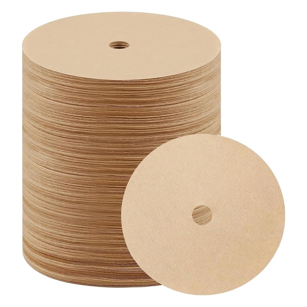 CTRLZS Disposable Round for Camping Coffee Filter 600pcs Count Percolator Coffee Filters 3.75 Inch for Coffee Pot