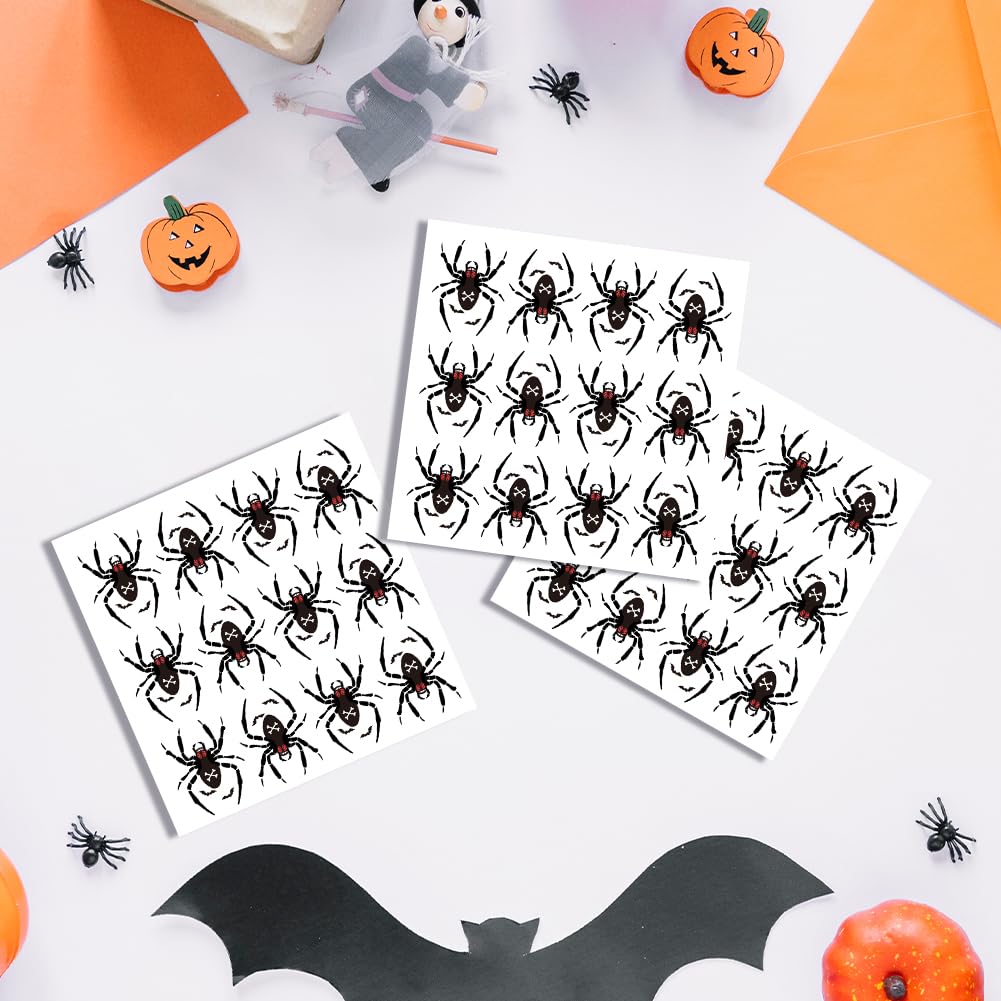 50 Autocollants Scrapbooking Halloween - Thème Sorcière Et Magie - Noir, Pour Adultes, Journal, Planner, Ordinateur