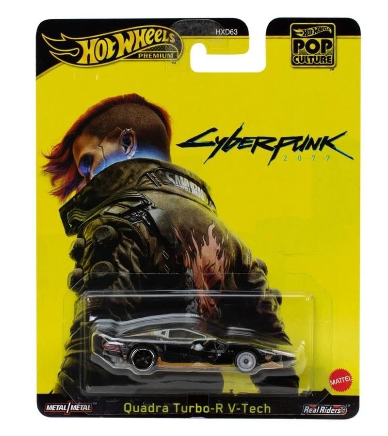 Hot Wheels Pop Culture QUADRA TURBO-R V-TECH JBL57 : Amazon.com.tr