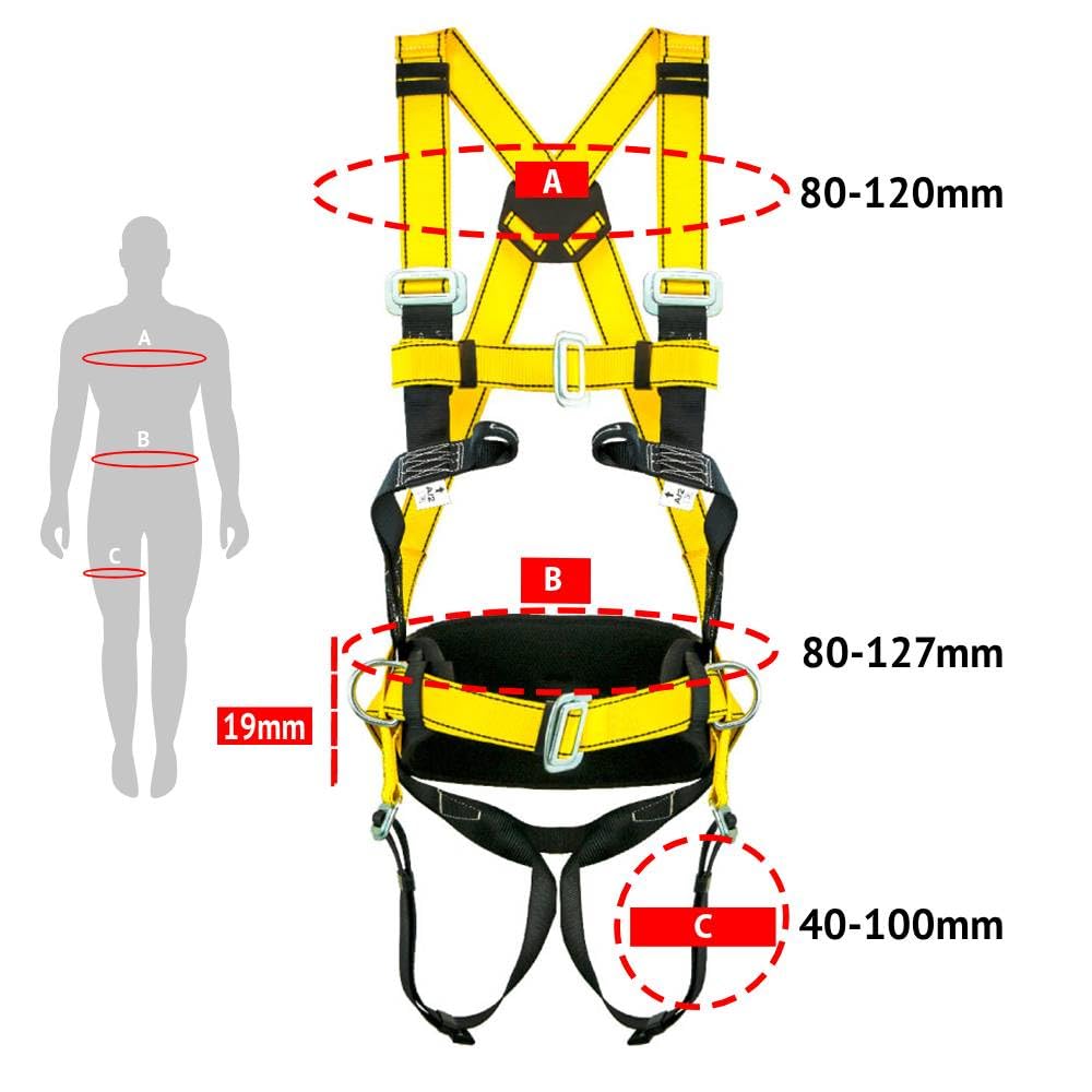 PONSA Arnes de Seguridad Unisex Geschirr