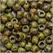 Toho Round Seed Beads 6/0#Y310 - Hybrid Sour Apple Picasso (8 Grams)