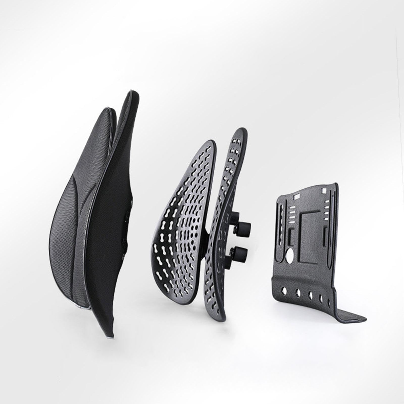 Lumbar Support Pillow Almohada de Soporte Lumbar Cojín de Respaldo de Cintura Ergonomico Tela Resistente Polipropileno Cómodo Adecuado para, Comodidad Mejorada, Individual