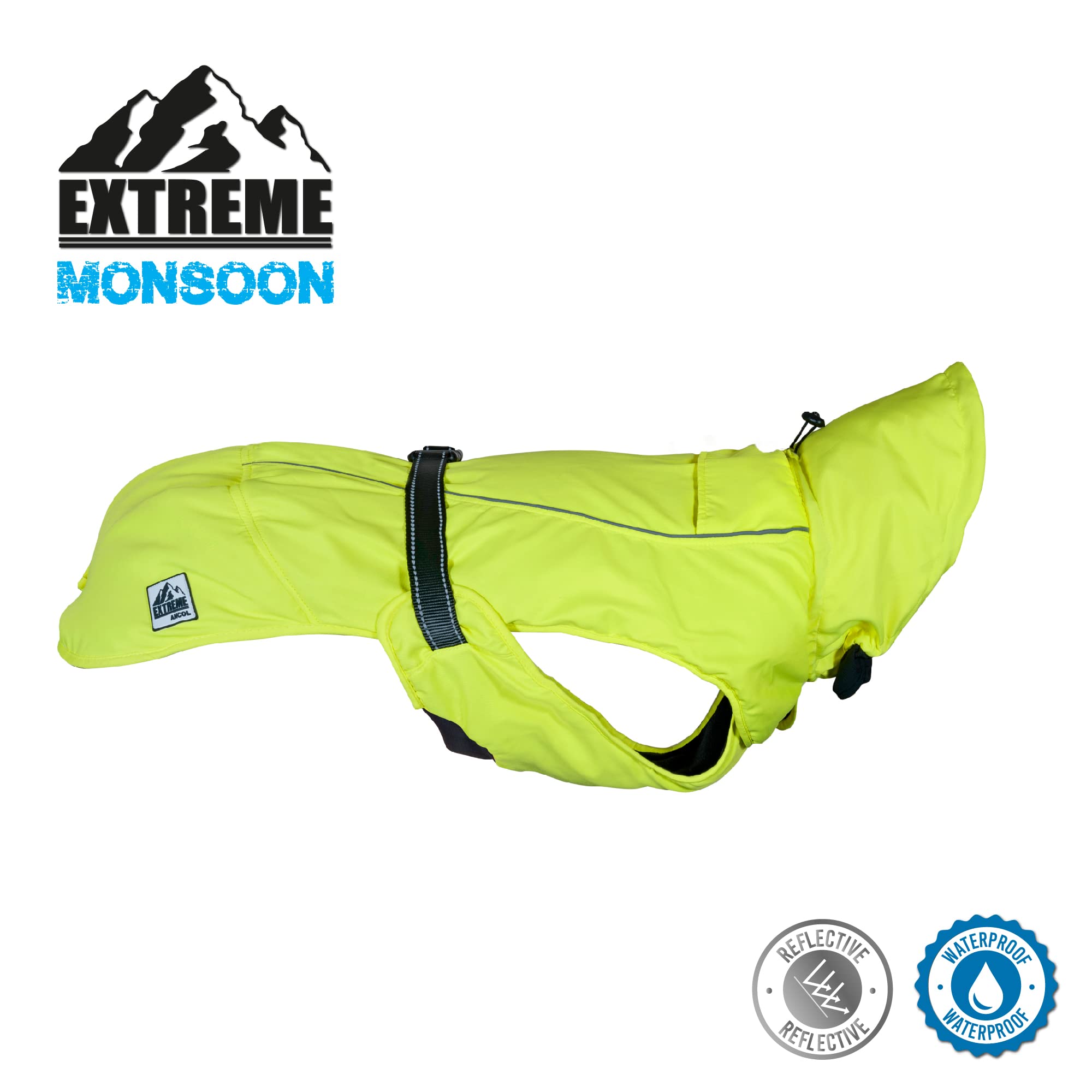 Extreme Blizzard Dog Coat Hi-Vis 25 cm XS - Image 3