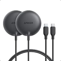 Anker Caricatore Wireless iPhone Magnetico 15W, Certificato Qi2 Pad di Ricarica Wireless