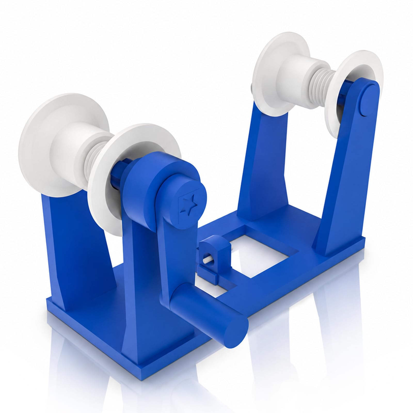 3d-filament-umspulmaschine, Handbetriebener 3d-drucker-spulenwickler, Doppelspule, 1-kg-standard-filamentrollen-organizer Für Pla-, Abs- Und Petg-druckfilament