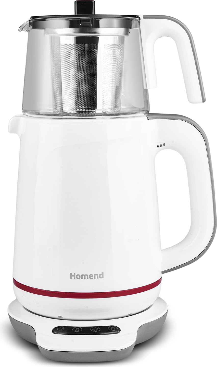 Homend Royaltea 1721h Konuşan Çay Makinesi Krem