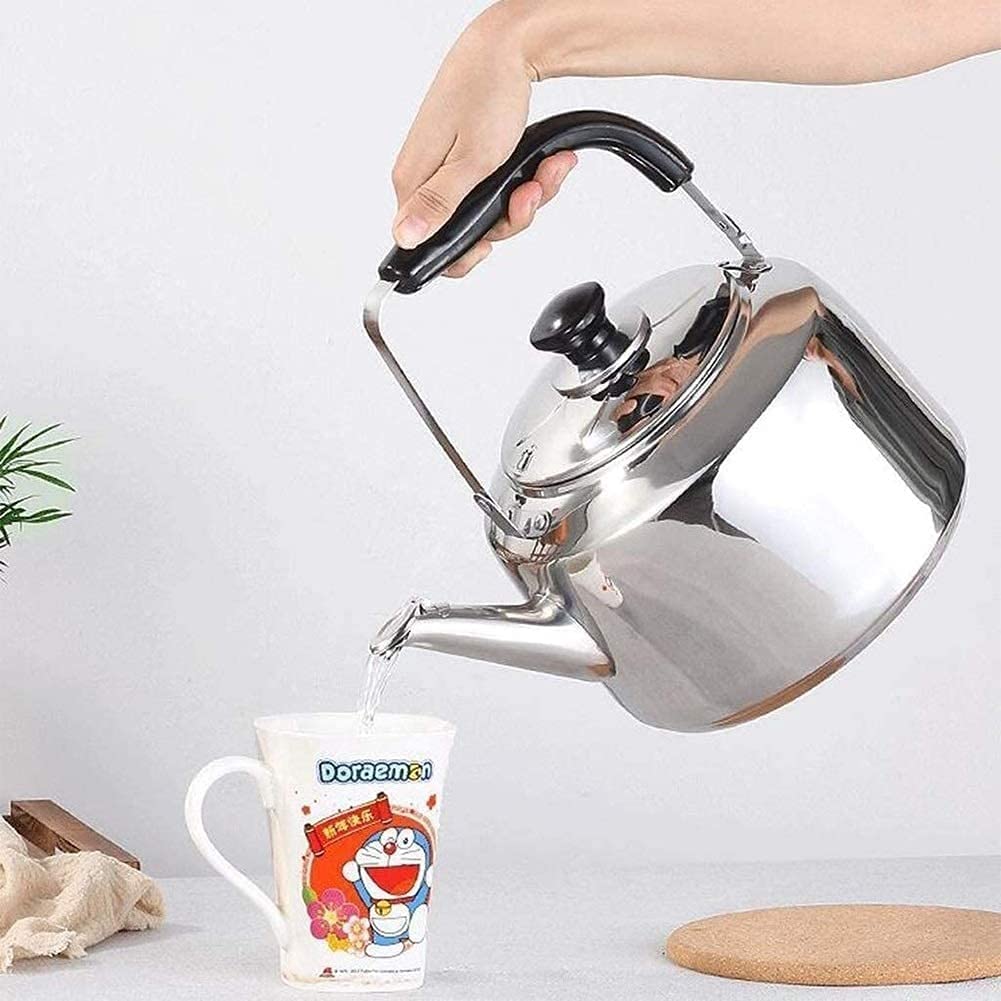 Czajnik na Wodę Czajnik z Gwizdkiem Czajniki Kuchenne Czajnik Z Gwizdkiem Ze Stali Nierdzewnej Czajnik Z Gwizdkiem Na Płycie Kuchennej Z Ergonomicznym Uchwytem Czajnik Do Herbaty Czajnik do Herbaty (
