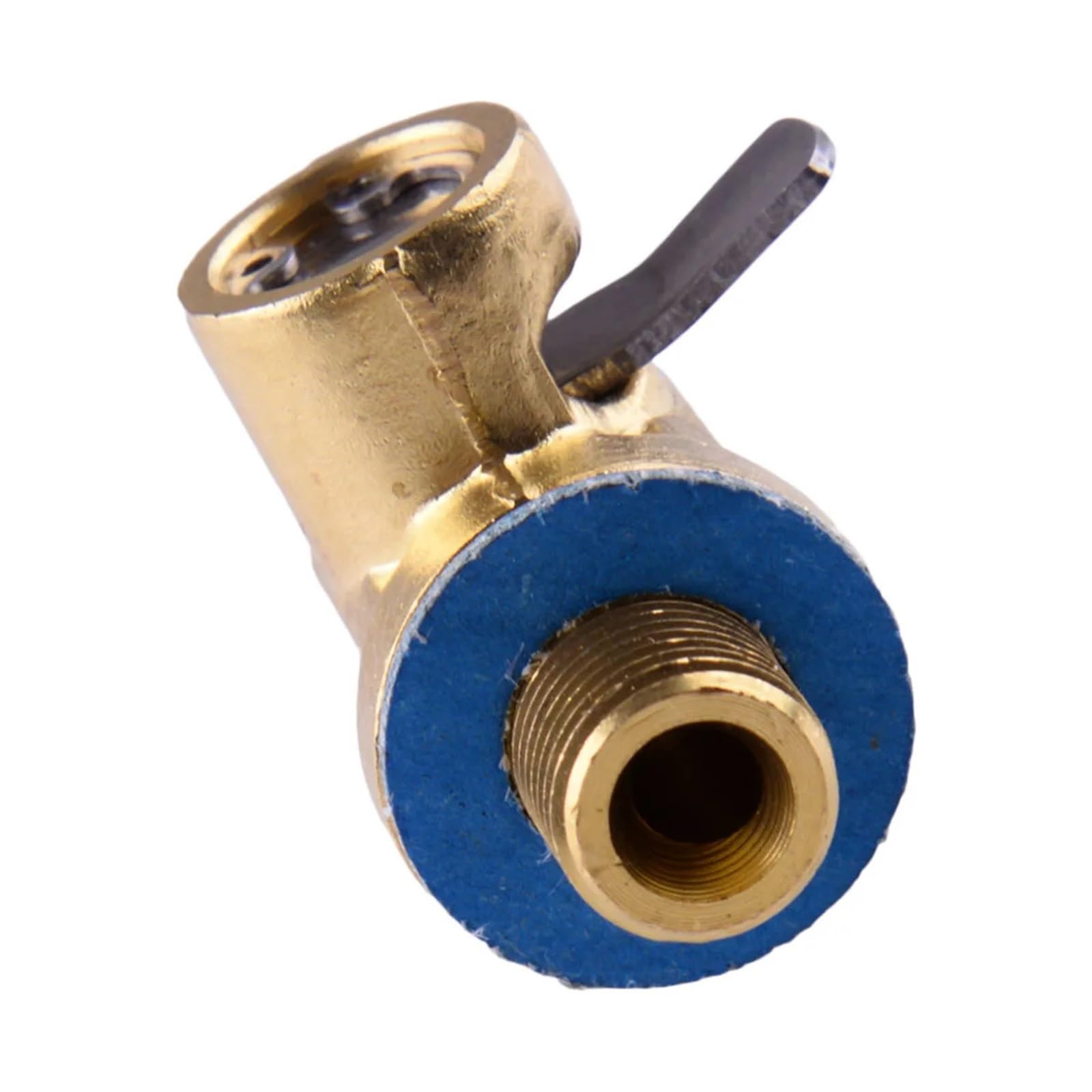 F103, F133 Válvula de drenaje rápido con conector corto y abrazadera