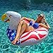 GoFloats American Eagle Party Tube Inflatable Raft, Float In Style (for Adults and Kids)