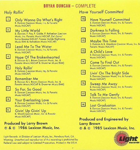 Holy Rollin' and Have Yourself Committed; Complete 2 Record Set – vue 2