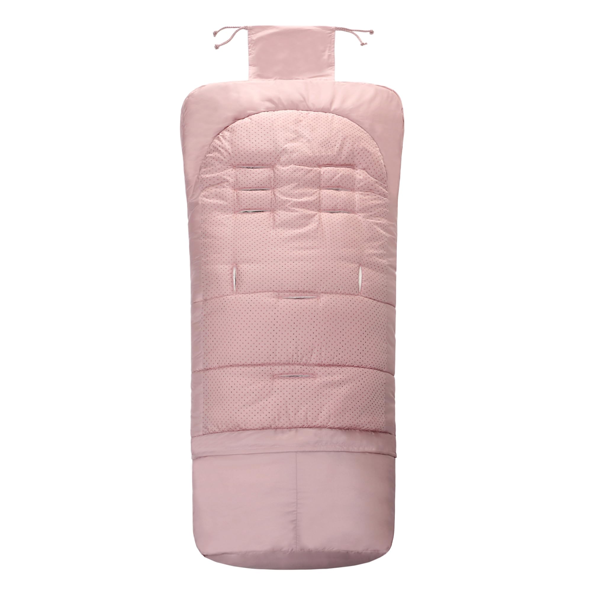 LAT Universal Footmuff for Pushchair,Extended and Removable,Winter Cosy Toes Fit Baby Bunting Liner for Stroller,Buggy,Pushchair & Pram Footmuffs,Water & Wind Proof to Protect Infant(Basic,Pink) - Image 2