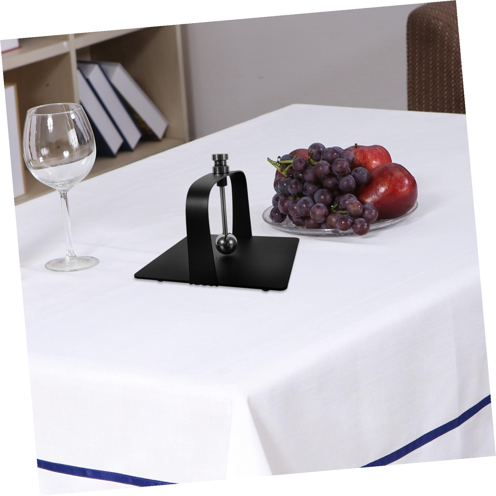 Nero Porta Minimal in Tovaglioli Tavolo Acciaio, Inox Stile