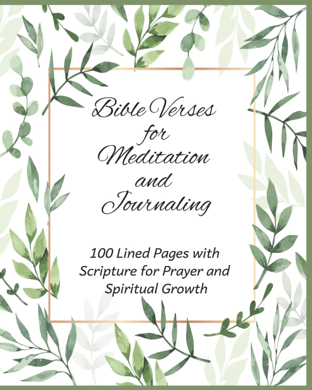 Bible Verses for Meditation and Journaling: Inspiring Scriptures for Reflection, Prayer & Spiritual Growth | 8x10 Journal | Perfect for Quiet Time, Daily Devotions & Meaningful Gifts