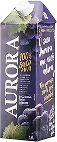 Suco de Uva Integral Aurora tto 1,5l tp