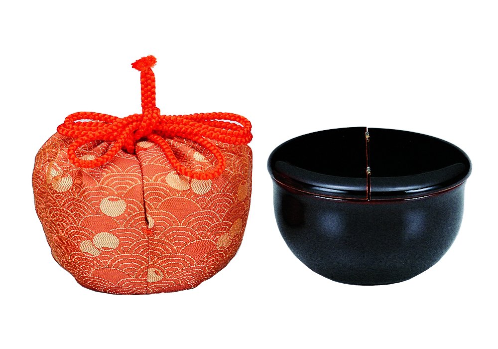 中村宗悦　老松 茶入　棗　茶入れ　割蓋　茶道具　箱付　仕覆付　Q1880 茶器/茶道具 なつめ＆老松仕服（老松仕覆）】 老松茶入 中村宗悦