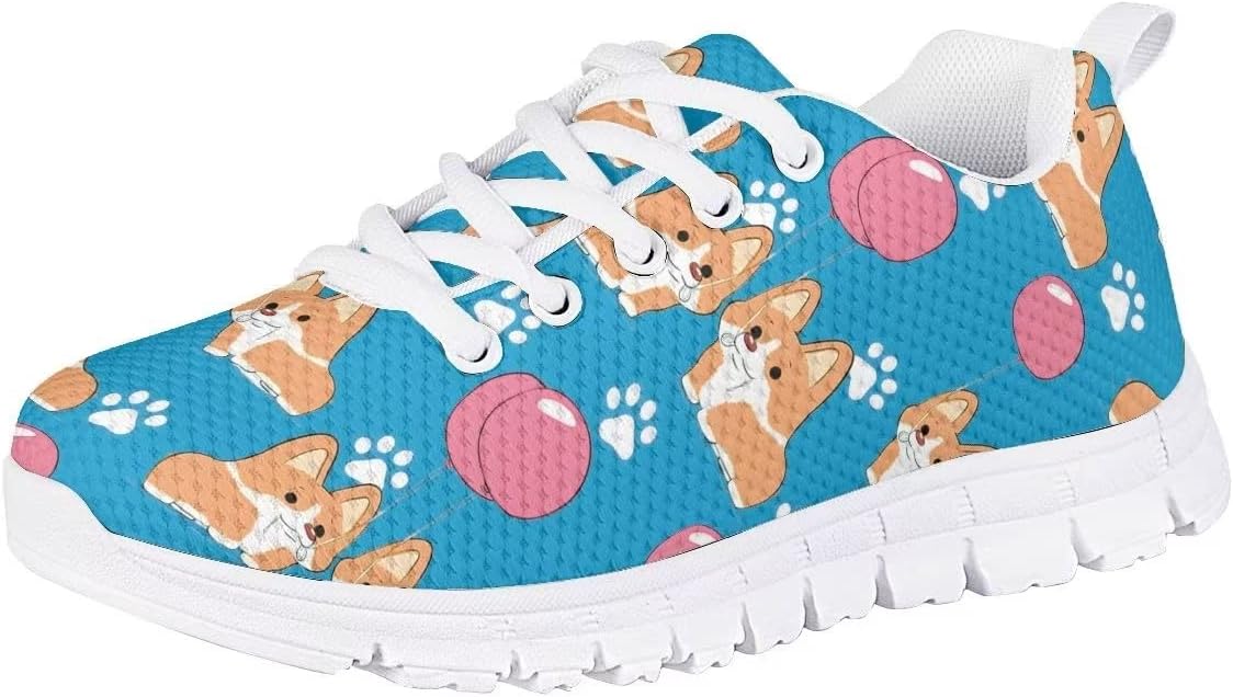 Hawapod Kids Running Shoes Boys Girls Lightweight Breathable Easy Walk Tennis Sneakers