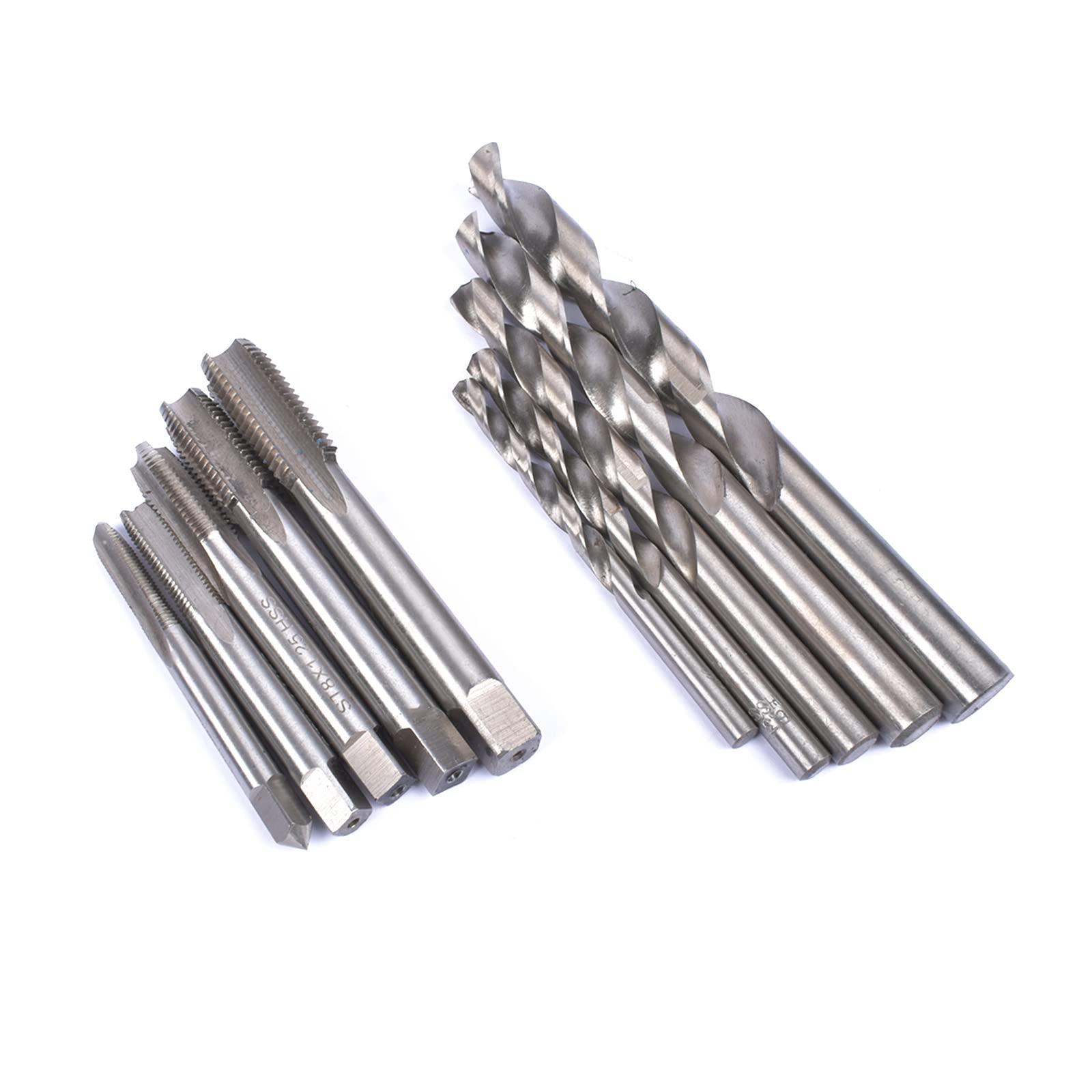 Bisenya Kit da 131 pezzi di riparazione filettatura, utensili per riparazione filettatura M5 M6 M8 M10 M12, filettatura blu