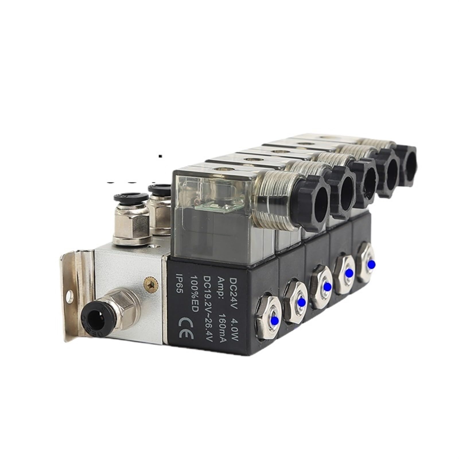 Électrovanne 3V1-06 AC220V à action directe et 6 combinaisons pour système de vide