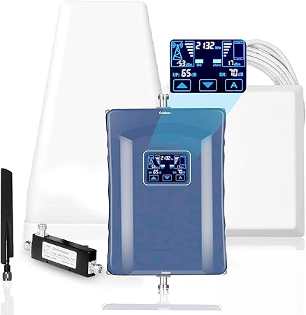 Bamwirz Cell Phone Booster for All U.S. Carriers | 5G Compatible