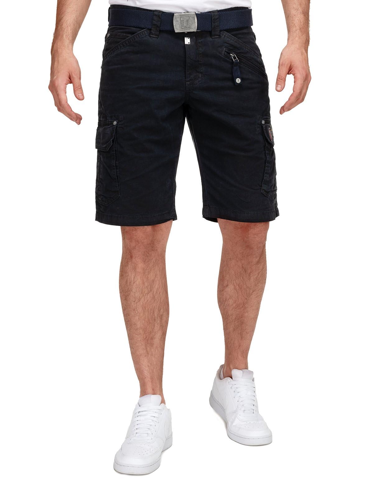 Timezone Herren Cargo Bermuda Shorts Regular RYKERTZ Short Mid Waist Regular Fit