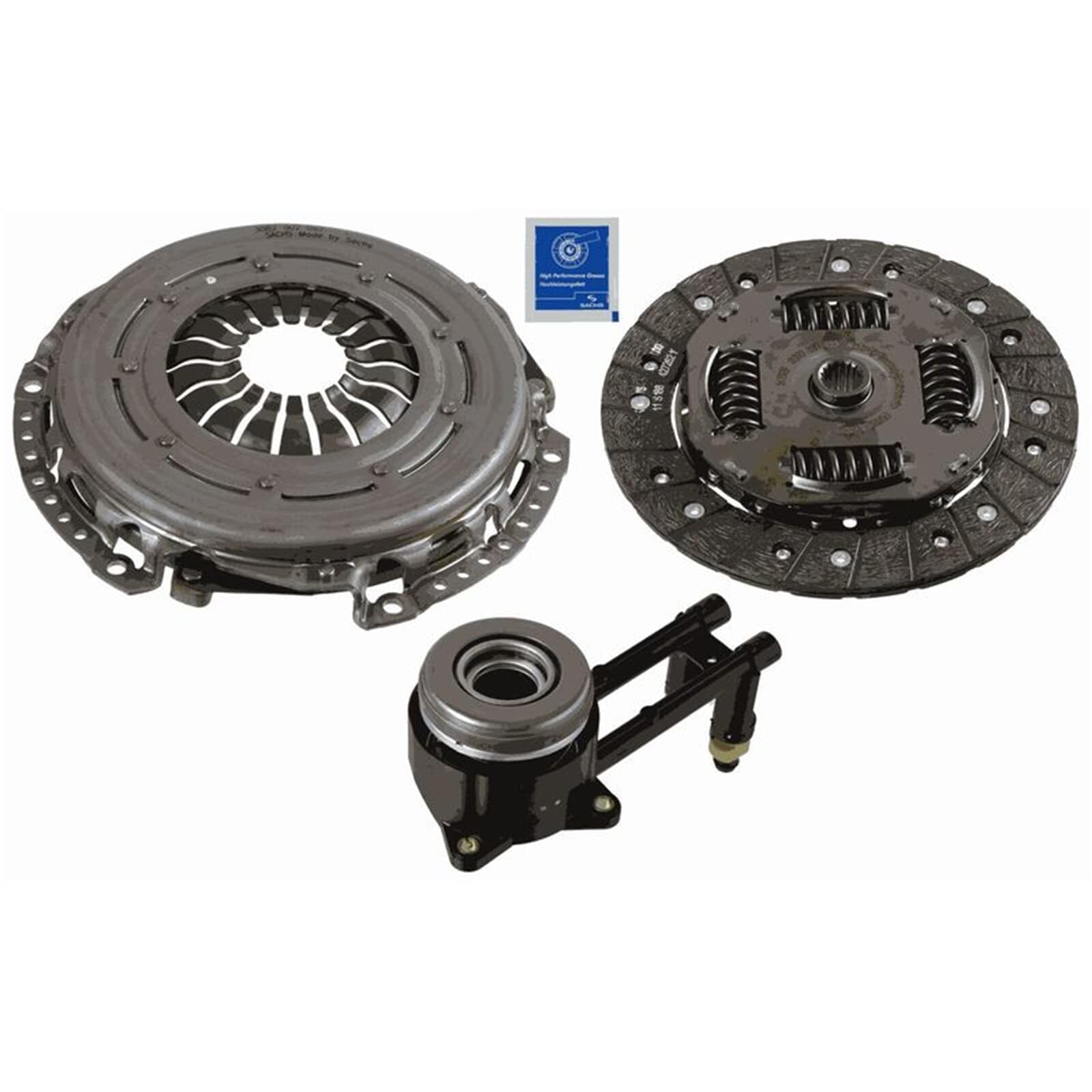 SACHS 3000 990 336 Kupplungssatz Kit Mit CSC Kompatibel mit Ford Fiesta VI (CB1, CCN) 2008 - und Andere Fahrzeuge