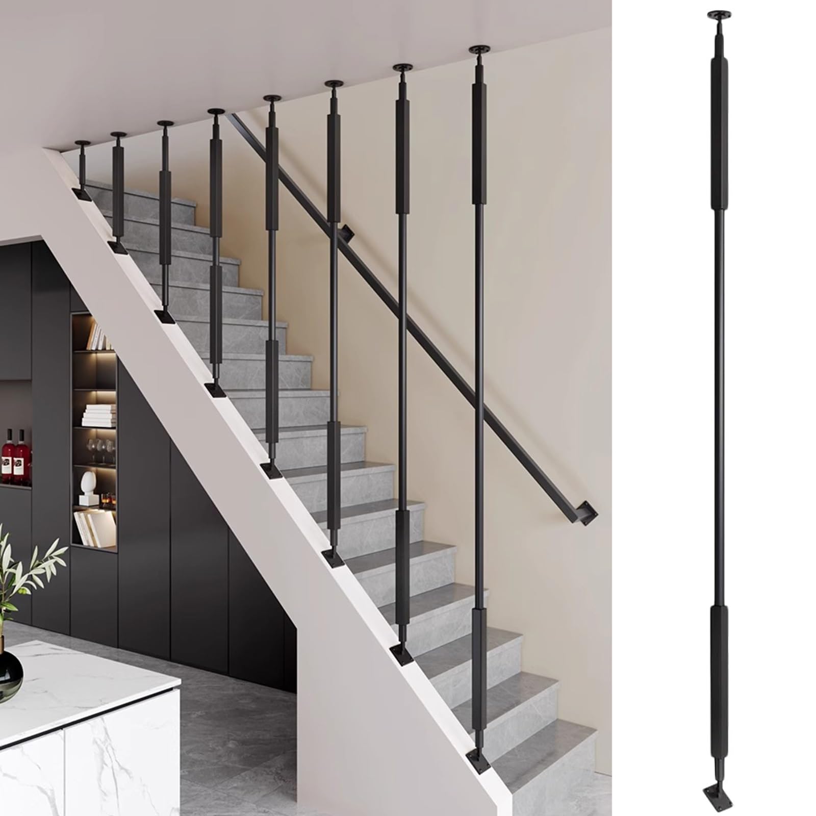 Garde-corps extérieur en métal pour sublimer l'intérieur d'une villa moderne