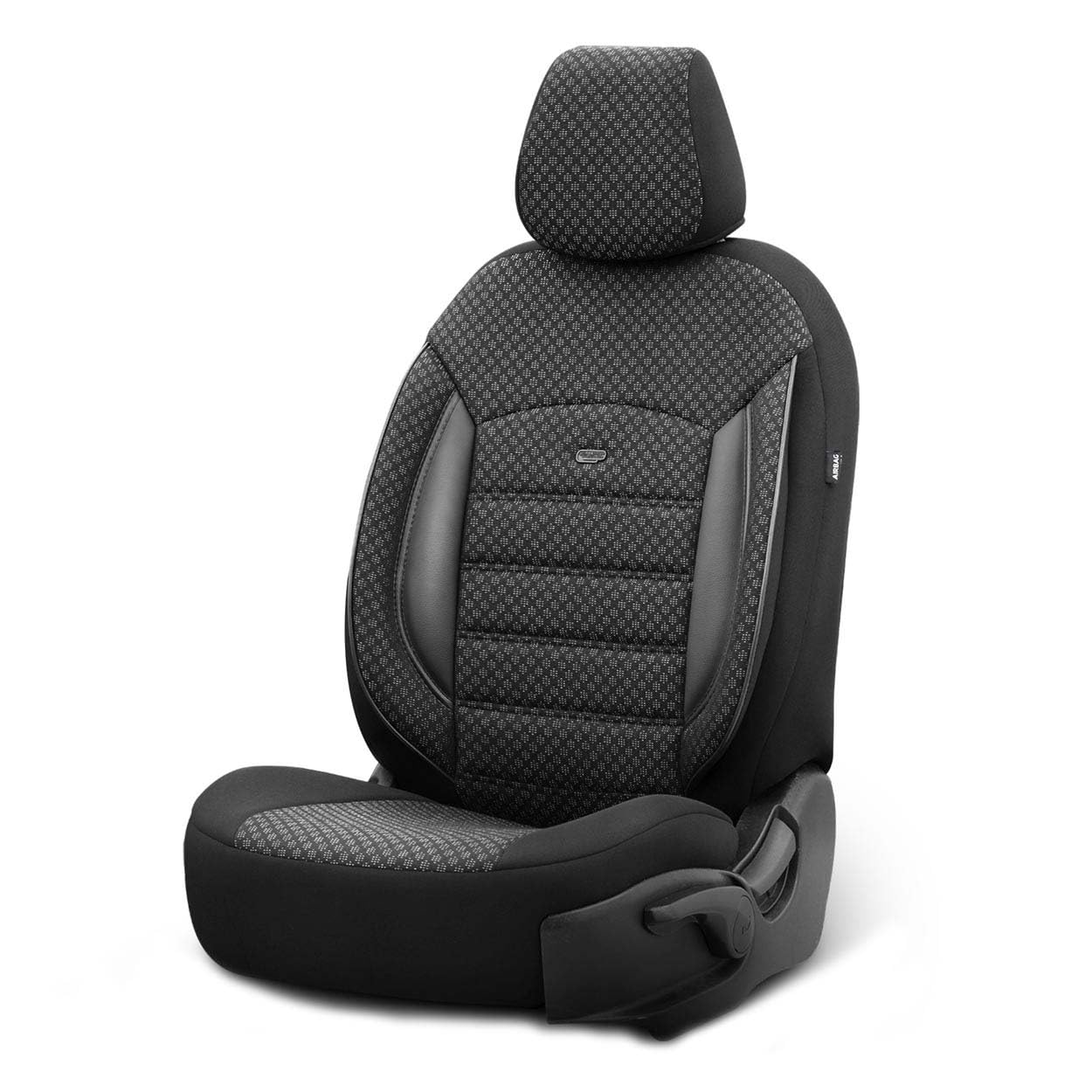 Generisch Auto Sitzbezug Sitschoner Schonbezug Universal Komfortabel Schwarz XAPLOT61596-L4
