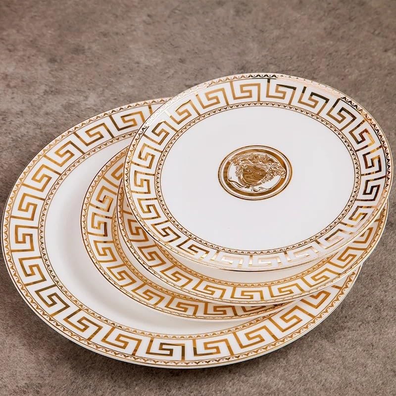 60 sztuk europejskich wysokiej jakości porcelany kostnej zestaw naczyń miska naczynia do sushi talerze ramen pałeczki zestawy misek i naczyń naczynia do kuchni