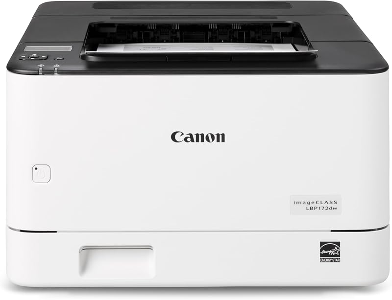 imageCLASS LBP172dw – Dúplex monocromo, impresora láser inalámbrica, función única, oficina en casa, lista para dispositivos celulares, garantía limitada de 1 año, 35 PPM, blanco