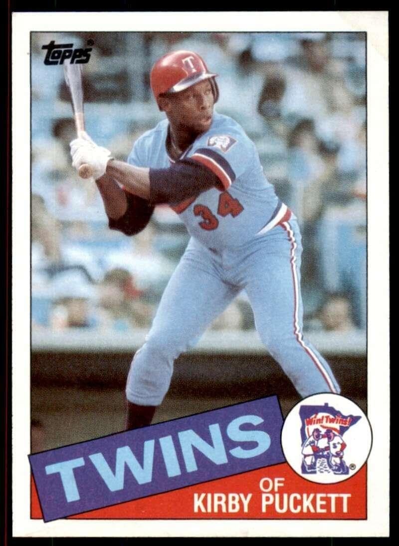 Kirby Puckett Rookie Card 1985 Topps #536 - Baseball Slabbed Rookie Cards