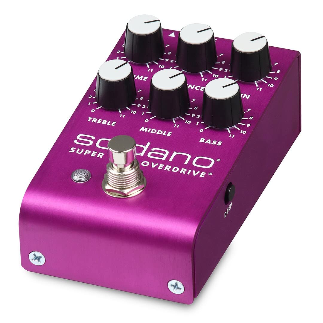 Amazon | Soldano/SLO Pedal Purple Anodized Super Lead Overdrive