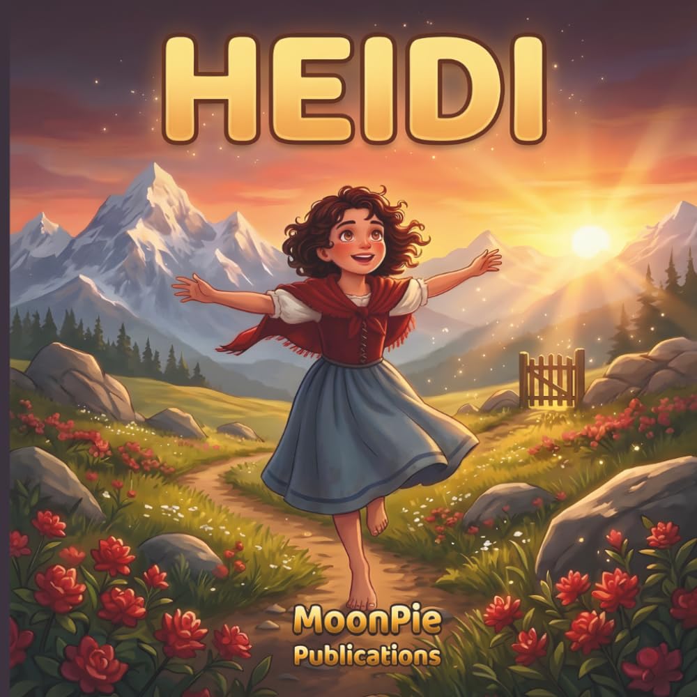 Heidi: A Cinematic Illustrated Classic for Ages 3-6 | Bedtime Read-Aloud Story of Love, Nature, and Kindness