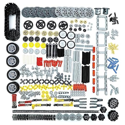 Etarnfly 427 piezas de piezas técnicas para coche, caja de cambios, ejes – Conector de ruedas, accesorios de construcción, paquetes técnicos MOC, kit de bloques de construcción Bulksfor Technic | Ya disponible en tu tienda friki favorita! En mundofriki.es!